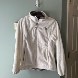 White North Face Osito Jacket Medium